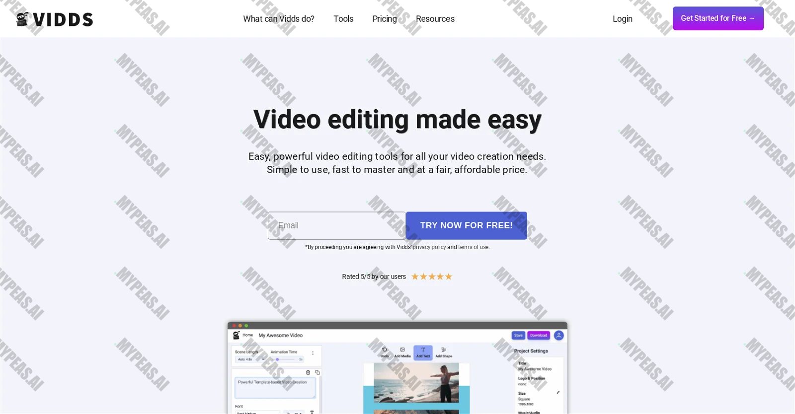Video Editor by Vidds screenshot
