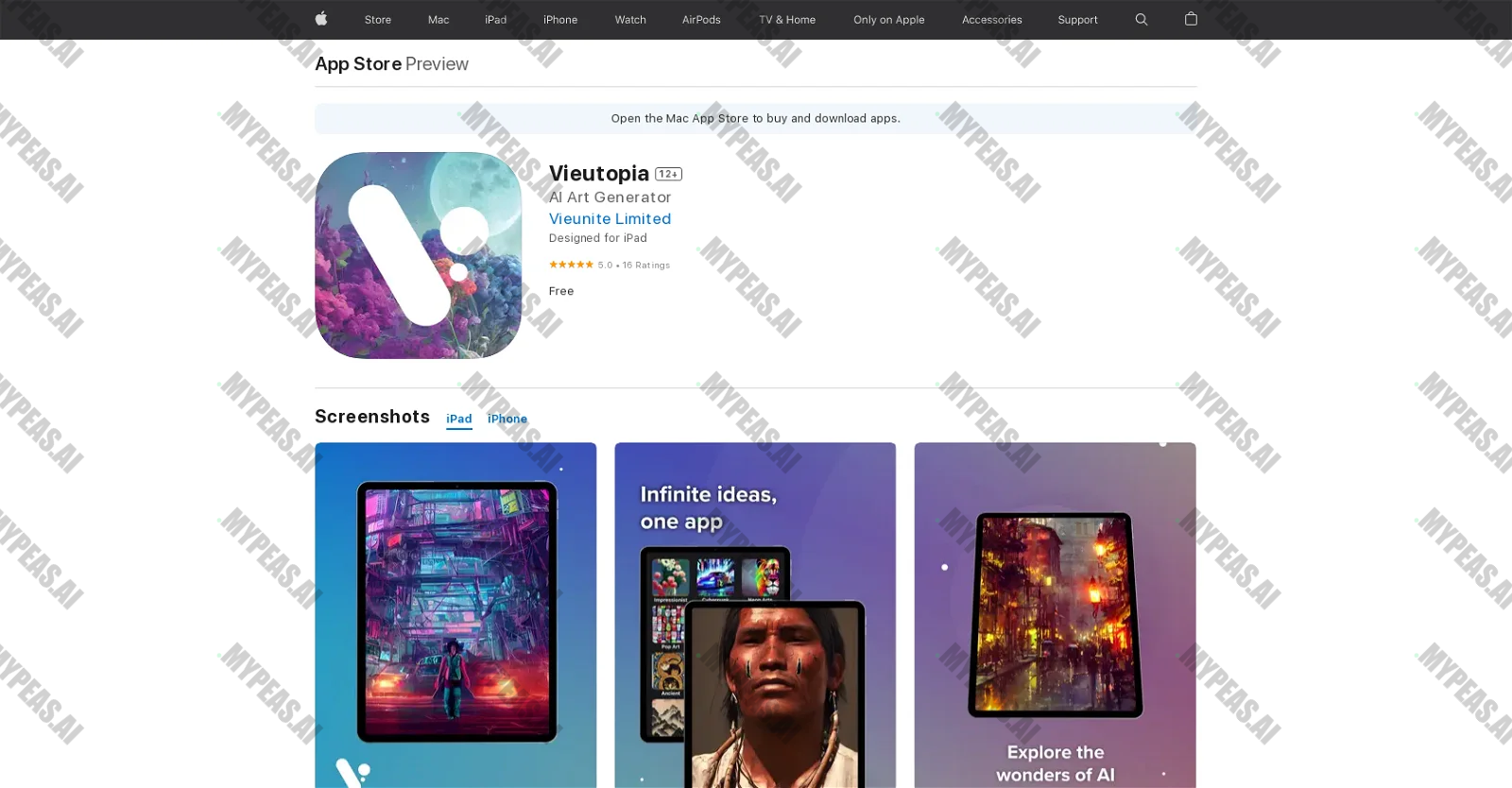 Vieutopia screenshot