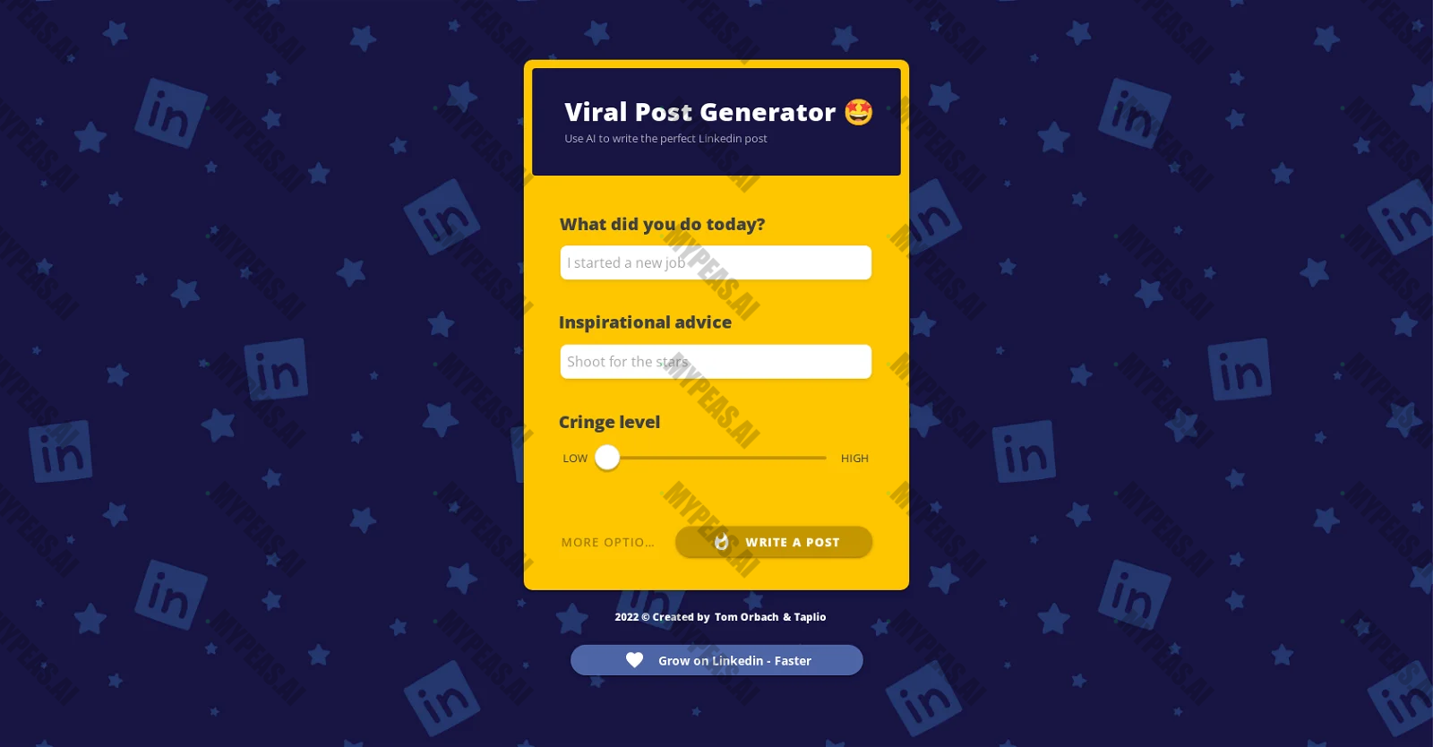 Viral Post Generator screenshot