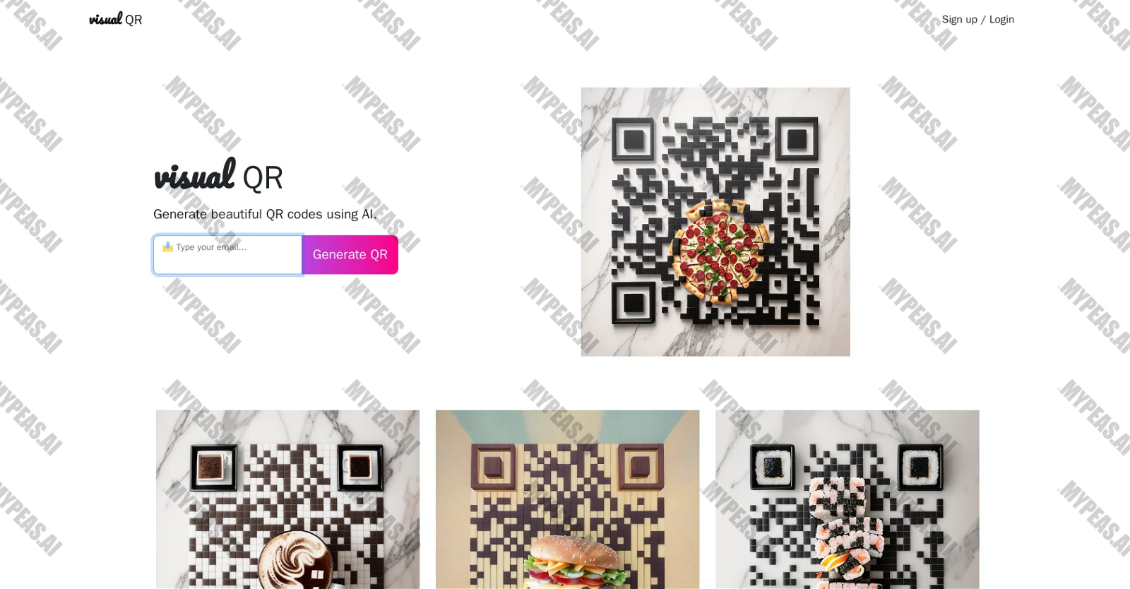 VisualQR screenshot