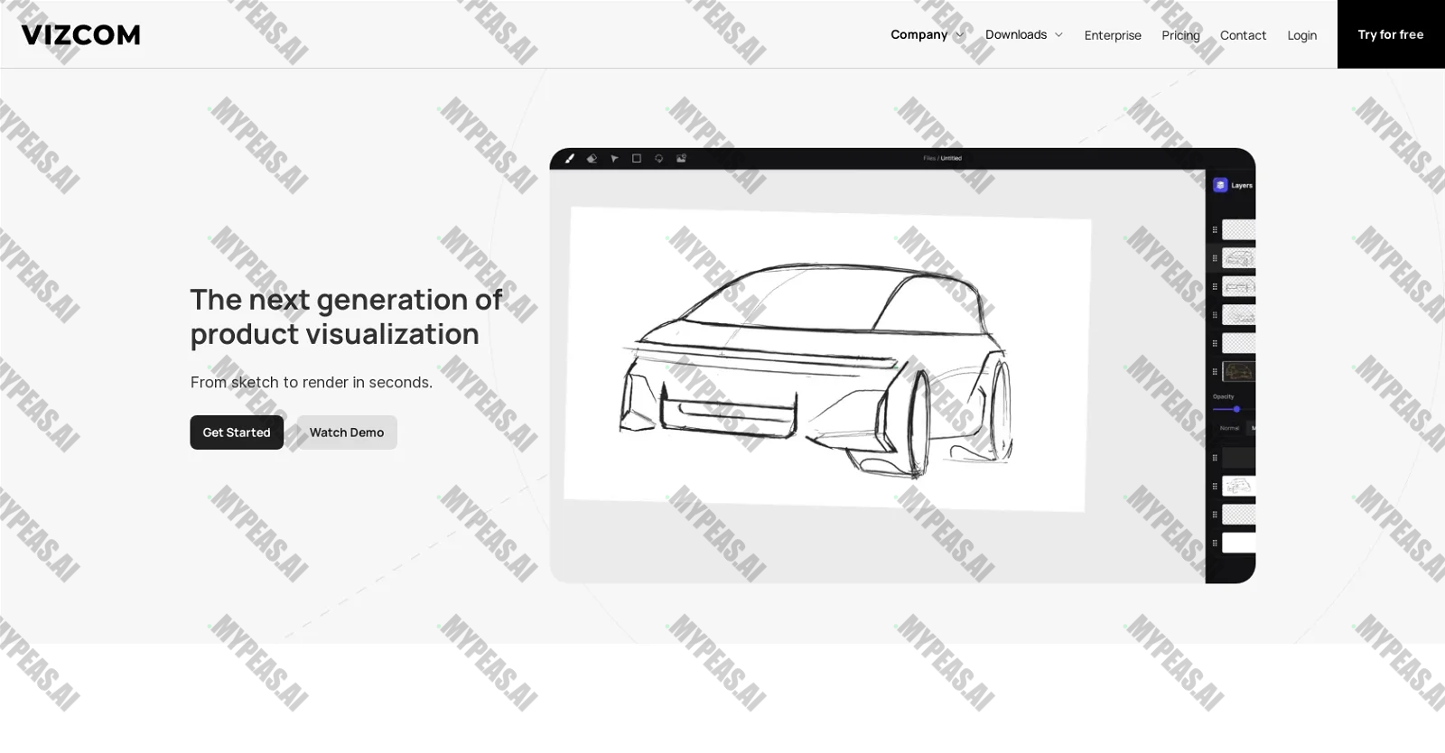 Vizcom AI screenshot