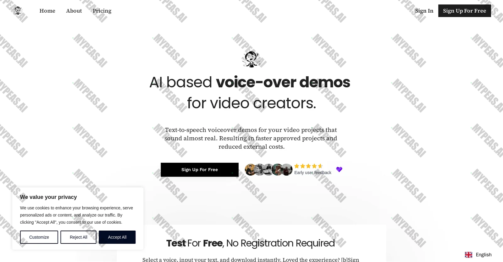 Voicedraft screenshot