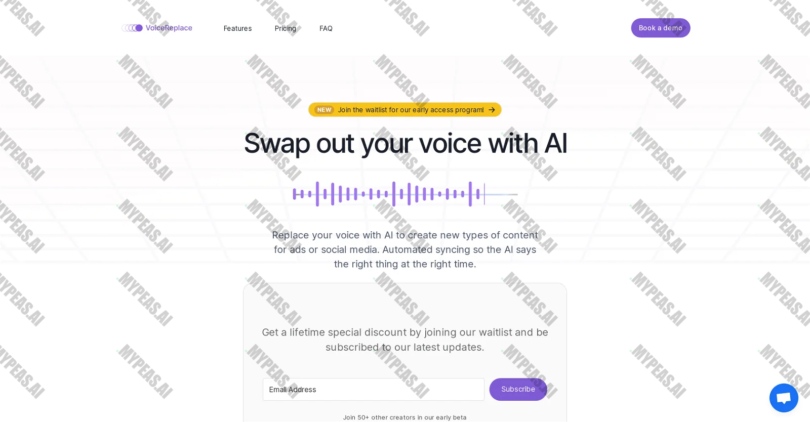 VoiceReplace screenshot