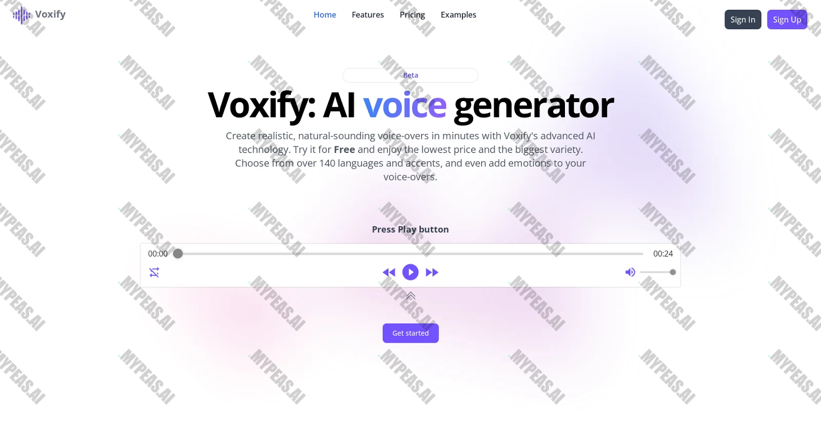 Voxify screenshot