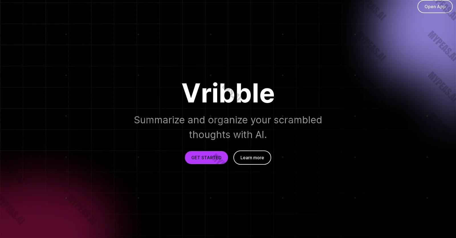 Vribble screenshot