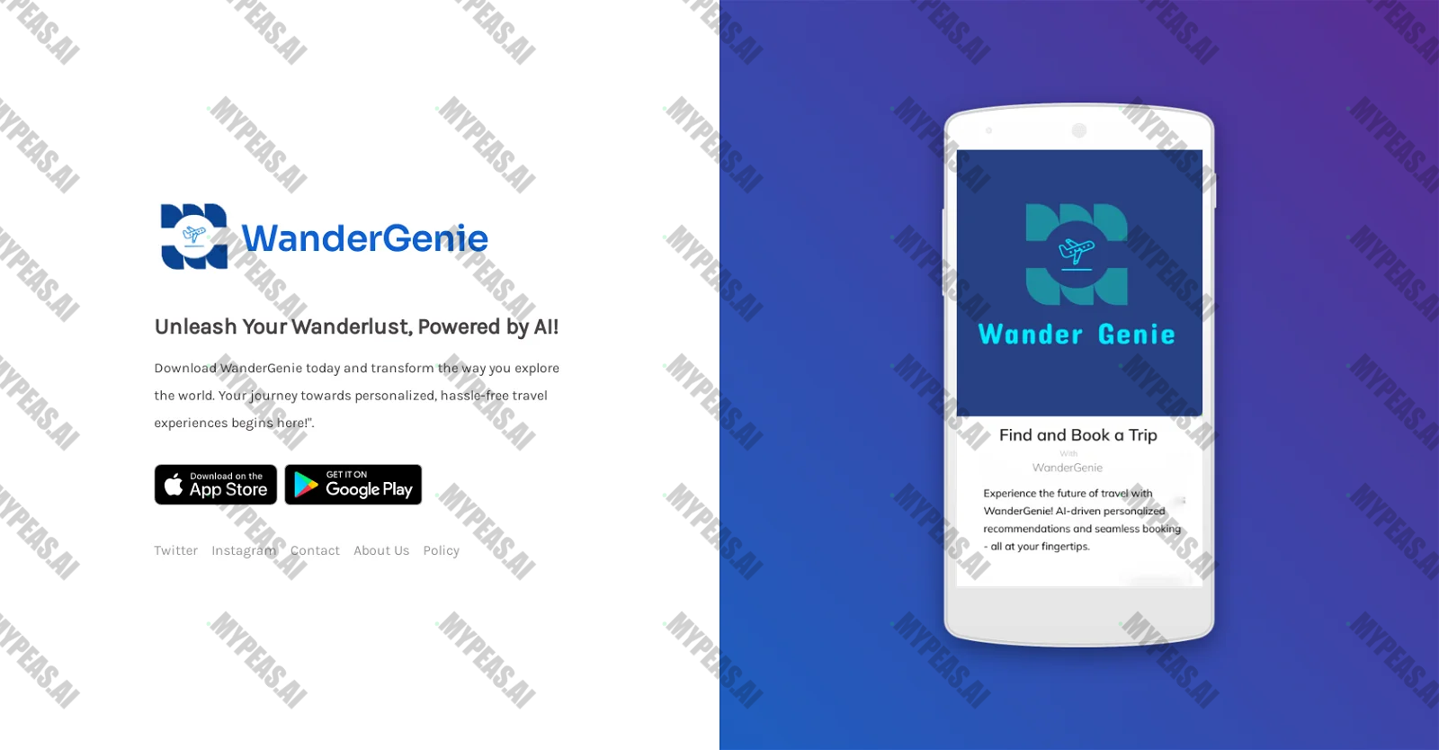 WanderGenie screenshot