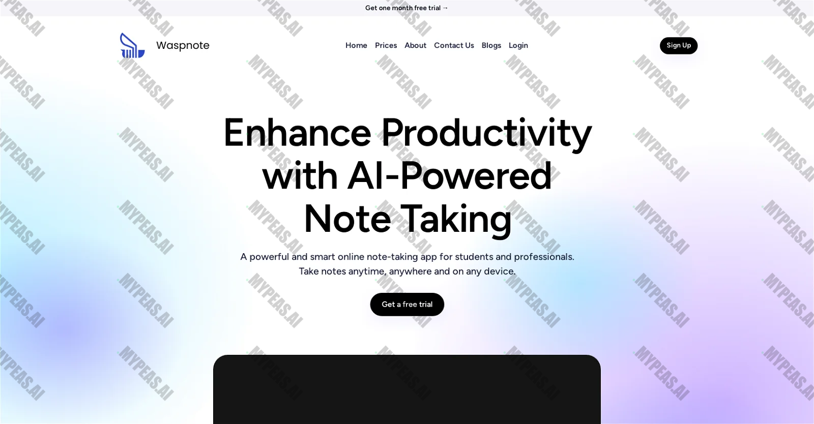 Waspnote screenshot