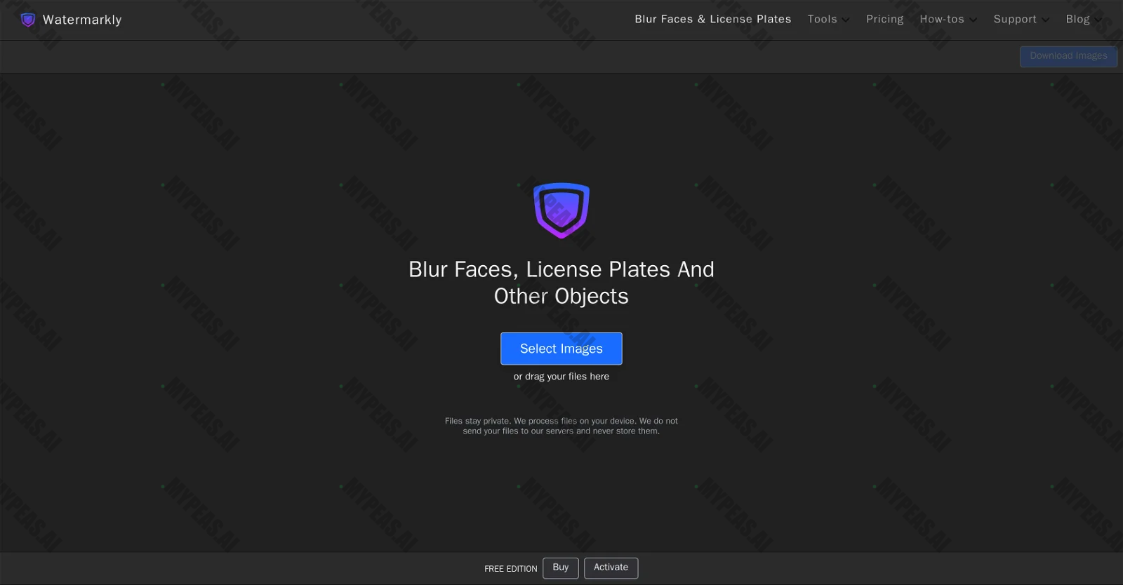 Watermarkly screenshot