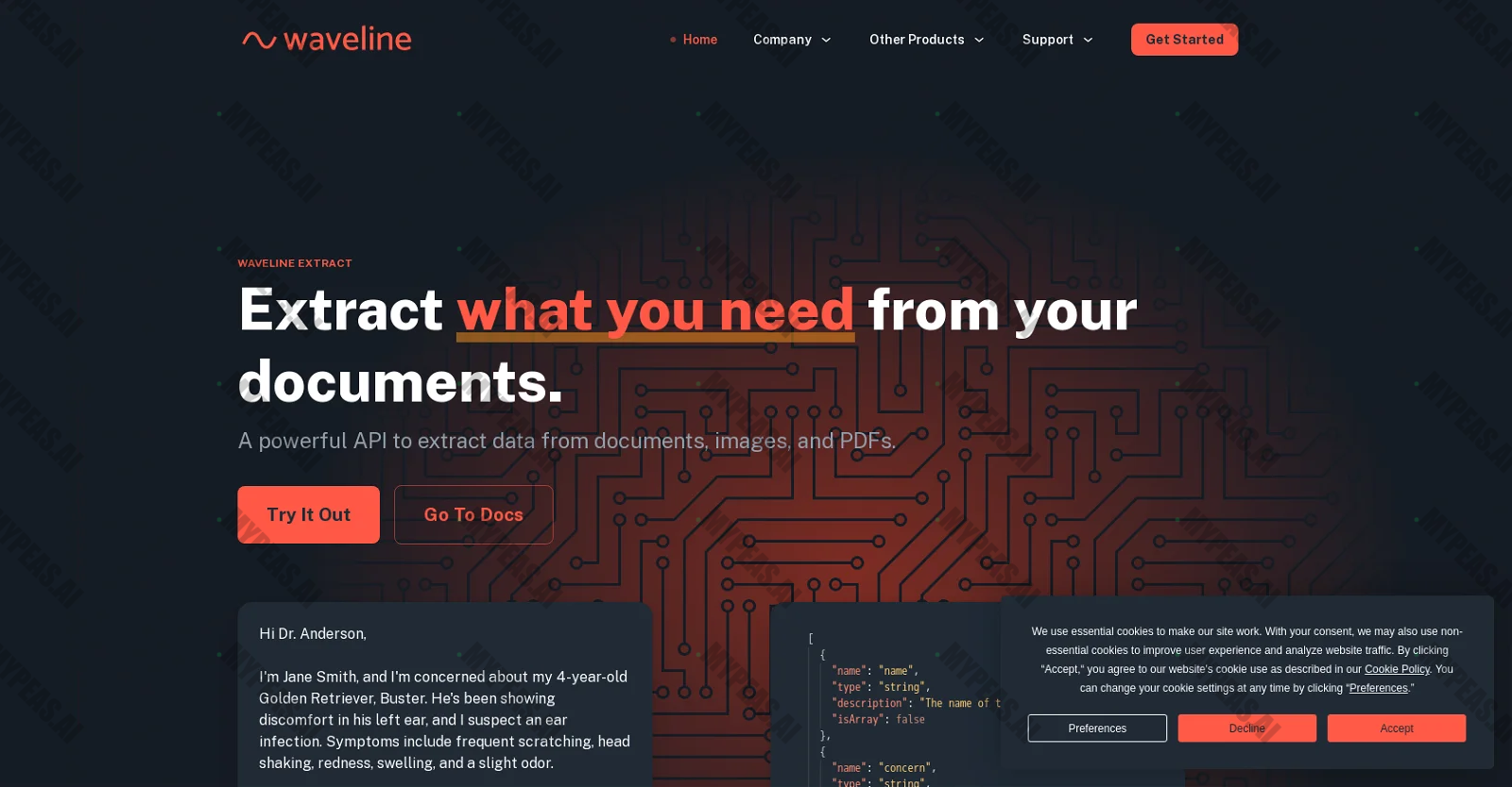 Waveline Extract screenshot