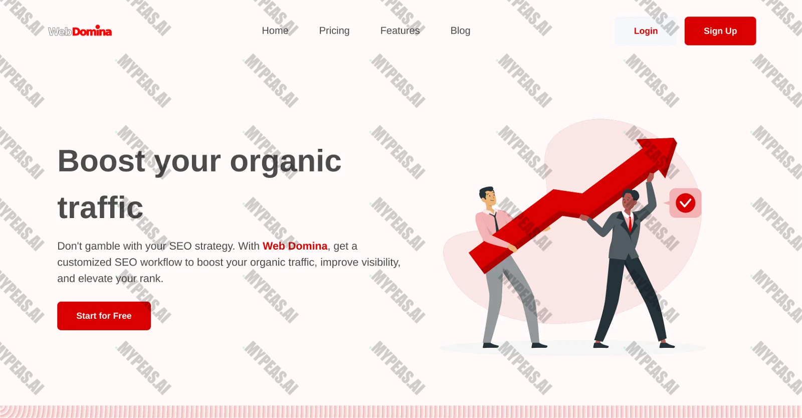 Web Domina screenshot