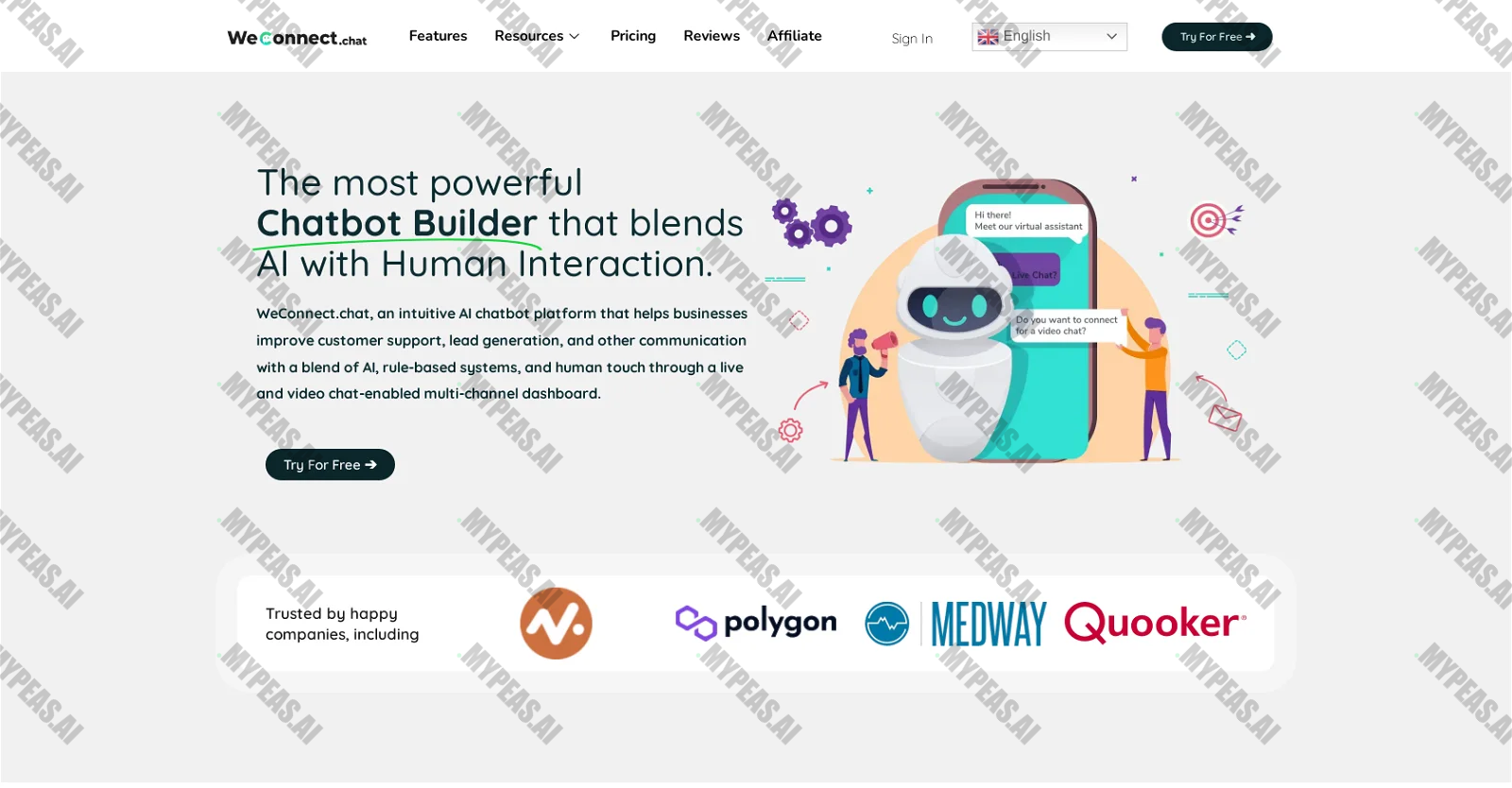 WeConnect.chat screenshot