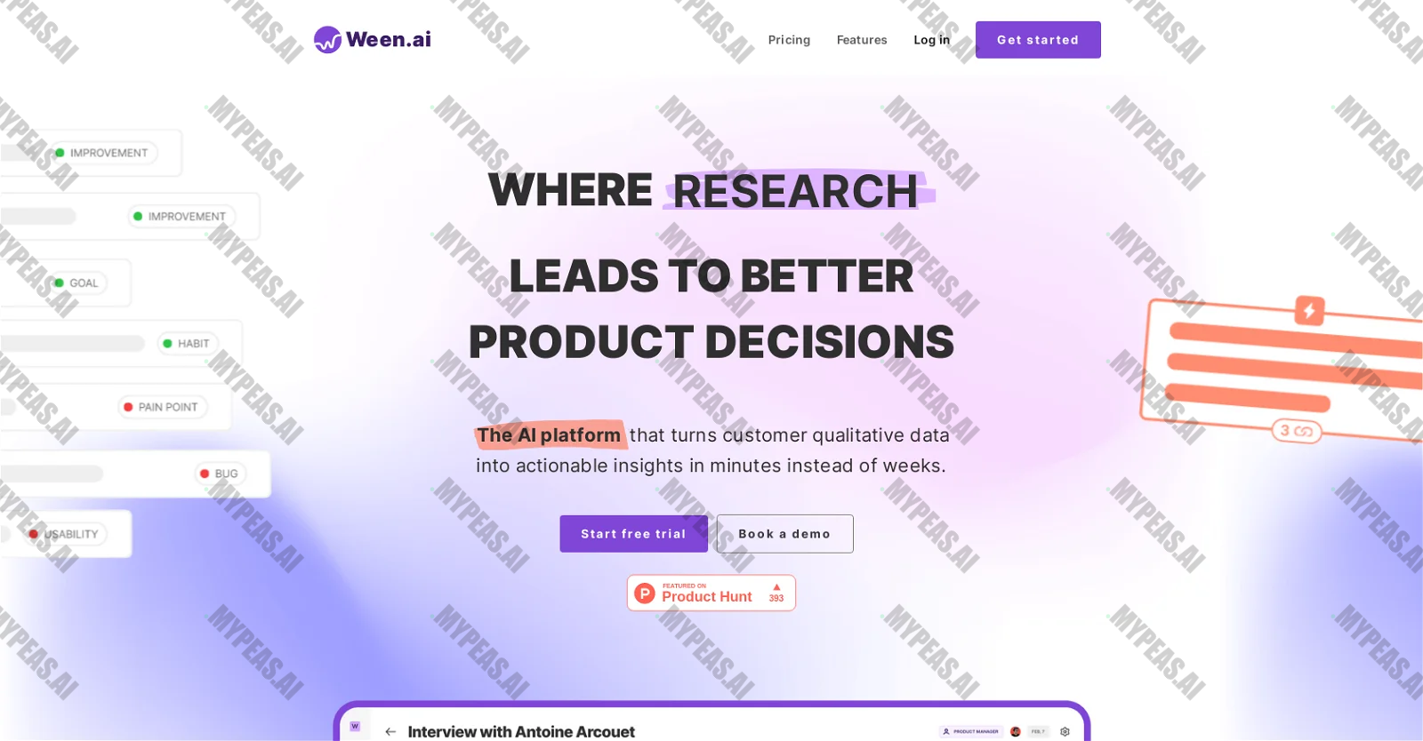 Ween screenshot