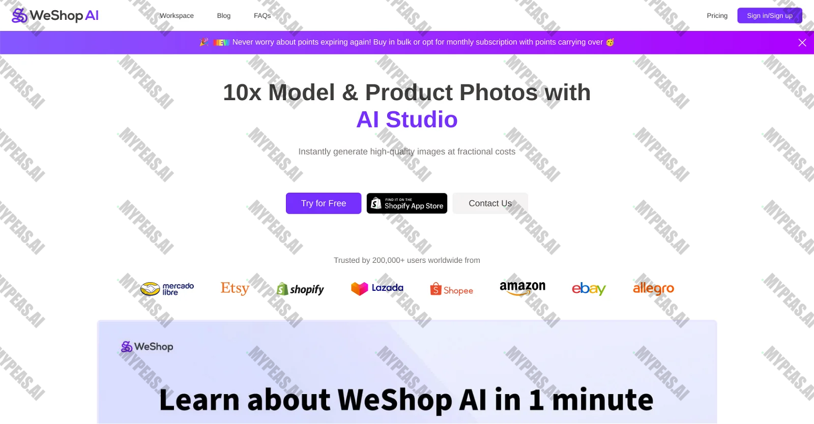 WeShop AI screenshot