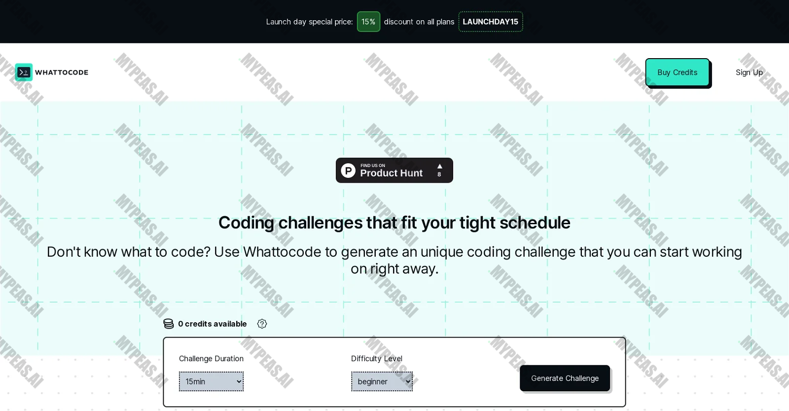 Whattocode screenshot