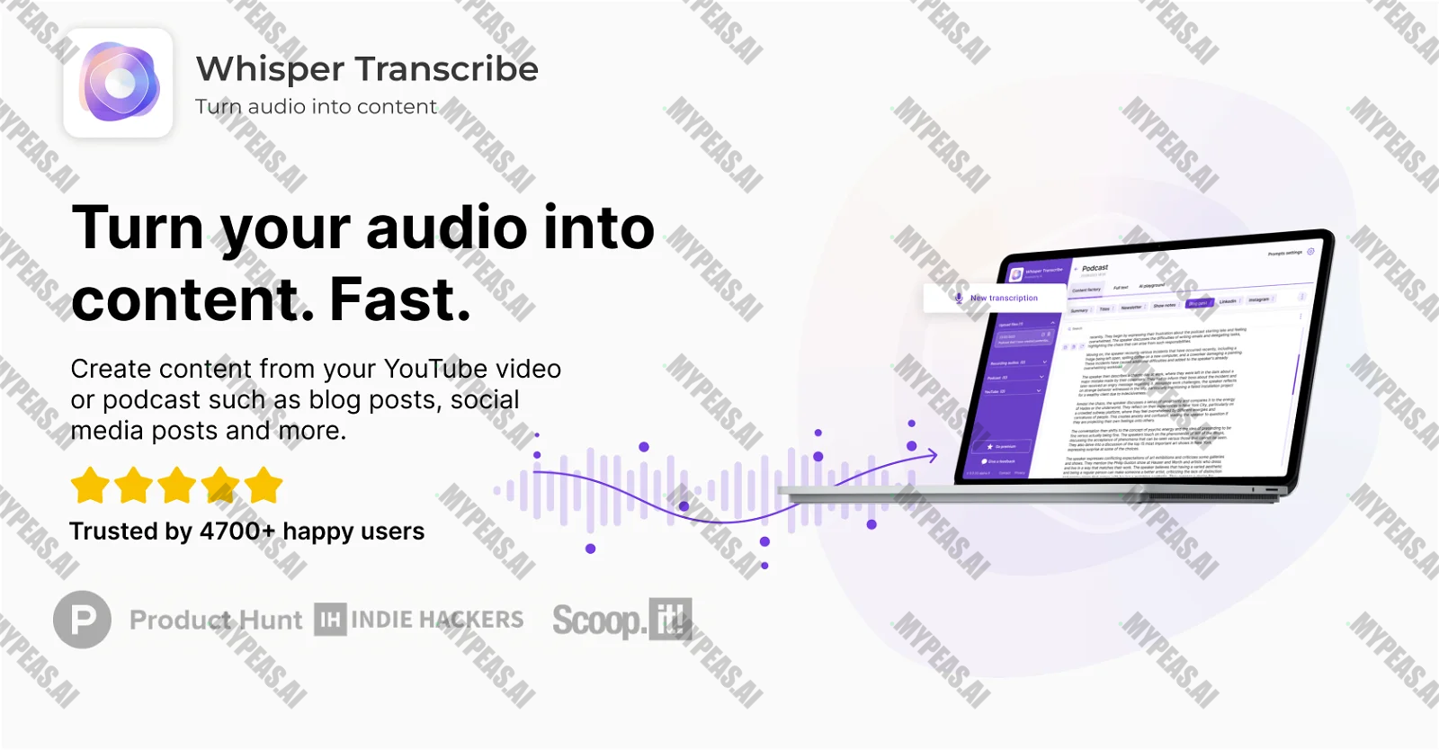 WhisperTranscribe screenshot