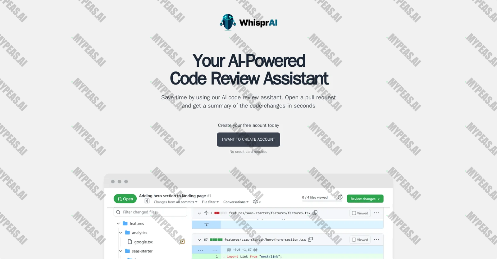 Whispr AI screenshot