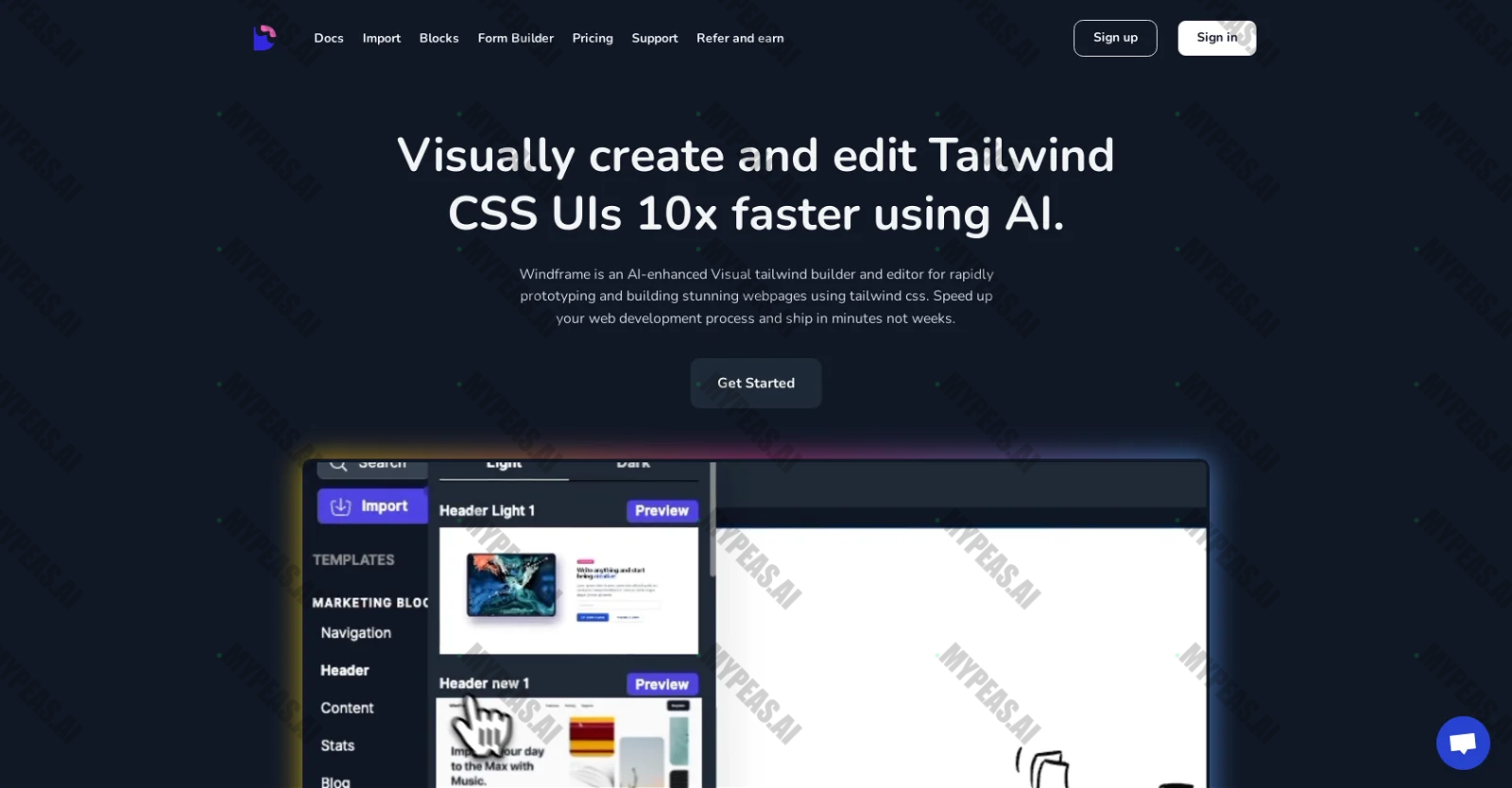 Windframe screenshot