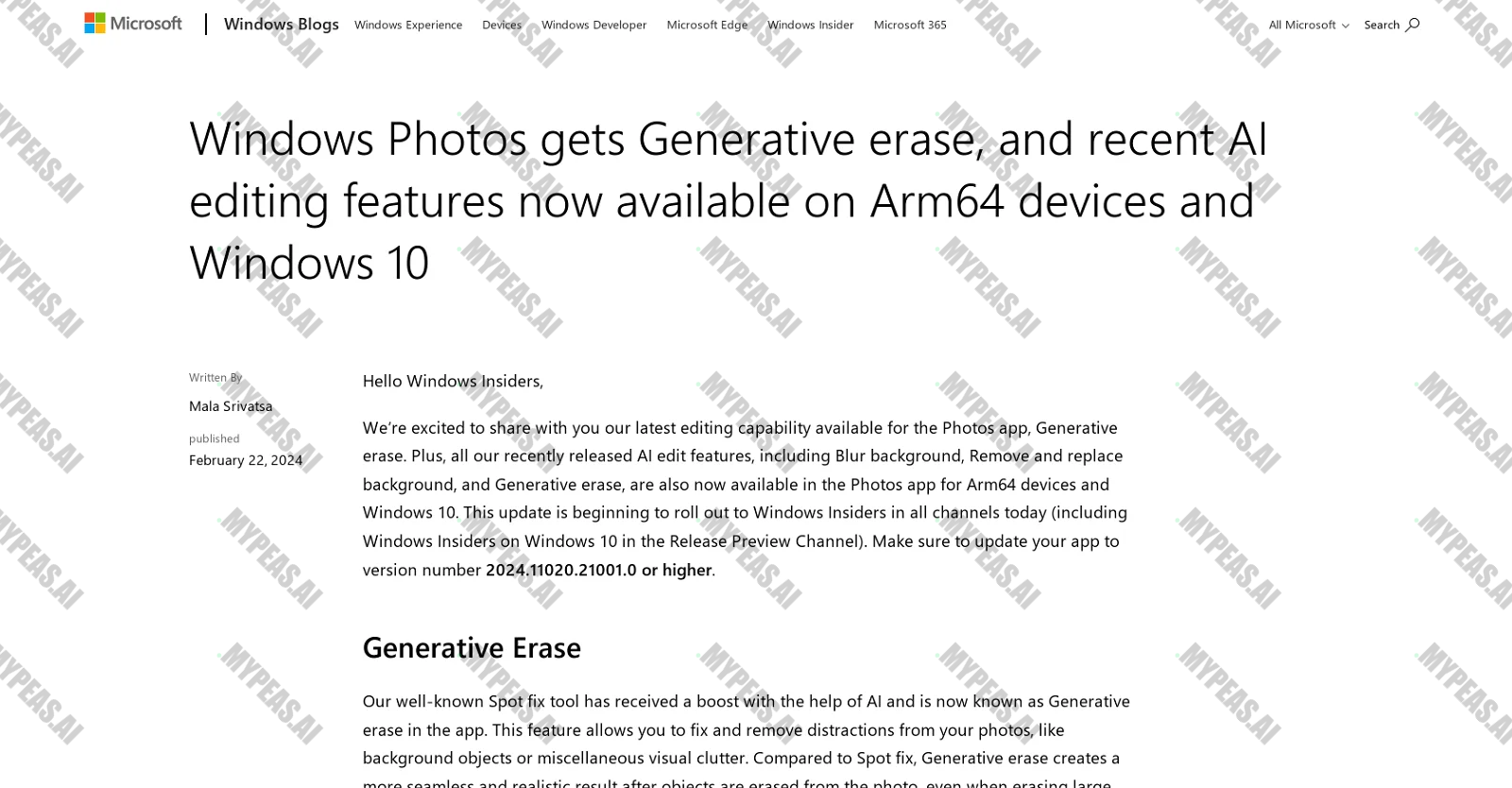 Windows Photos screenshot
