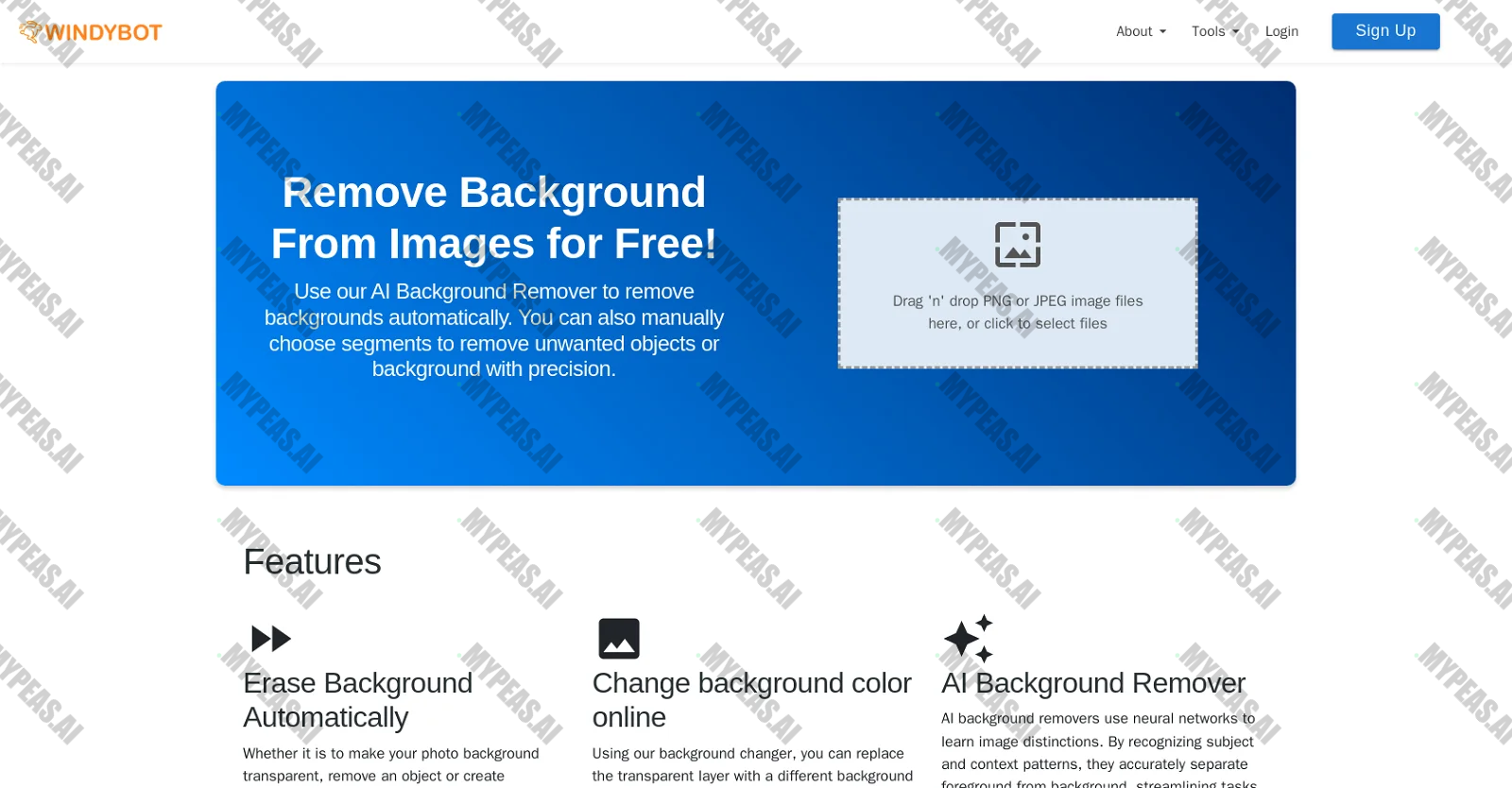 Windybot screenshot