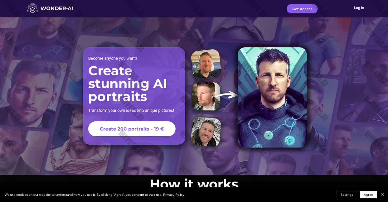 Wonder AI screenshot