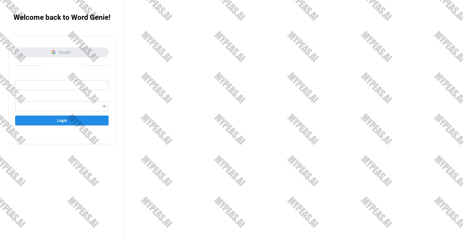 WordGenie screenshot