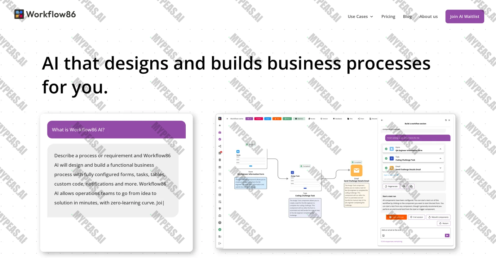 Workflow86 screenshot