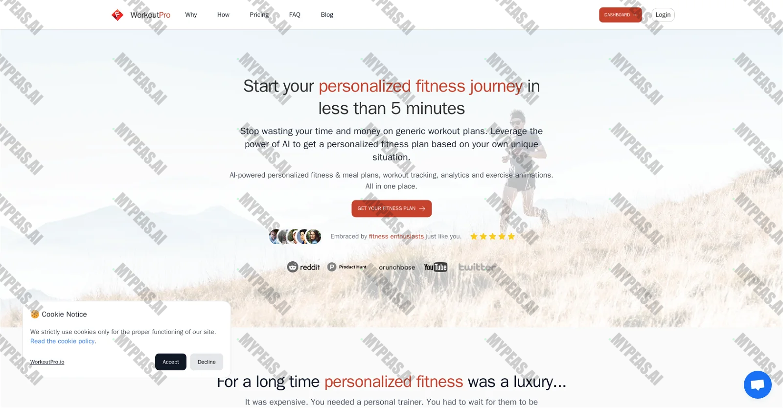 WorkoutPro.io screenshot