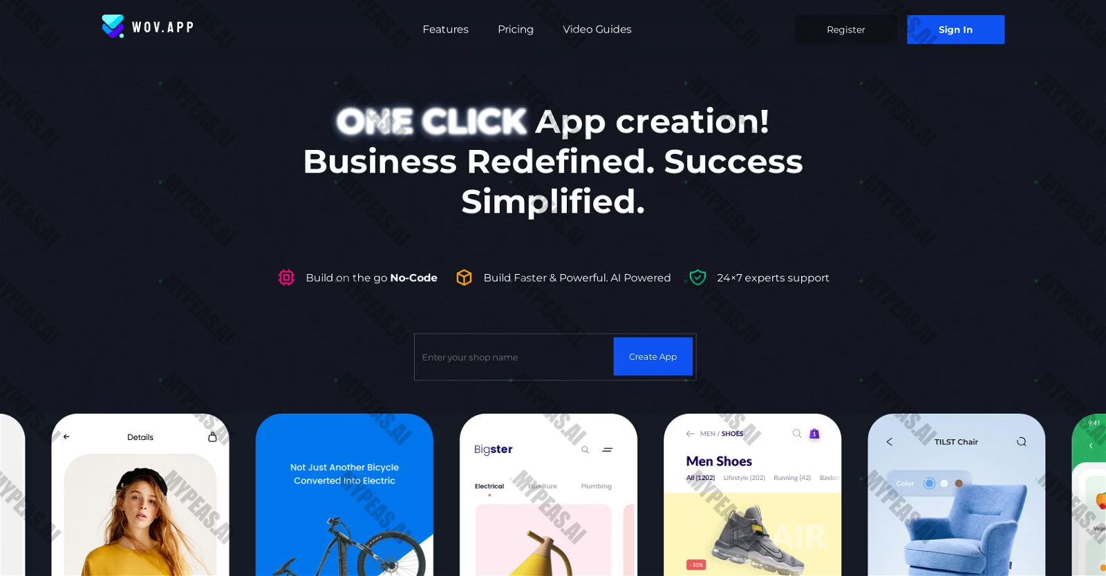 WOV App screenshot