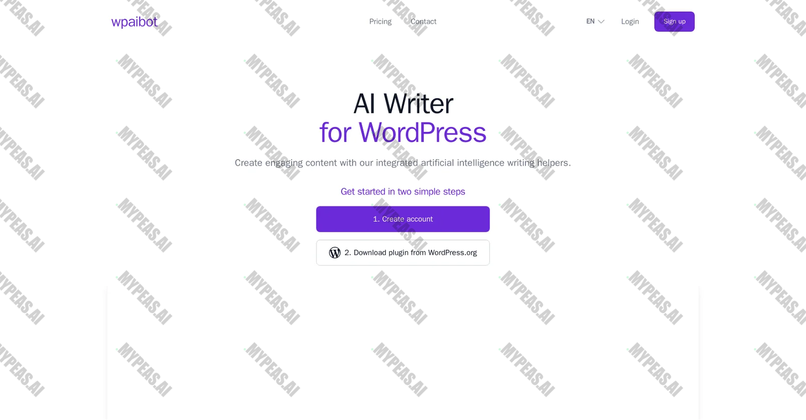 Wpaibot screenshot