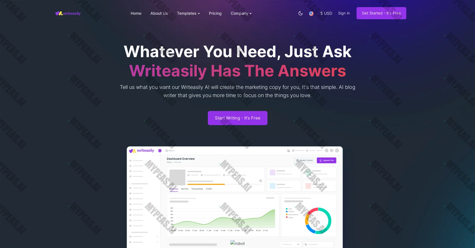 Writeasily screenshot