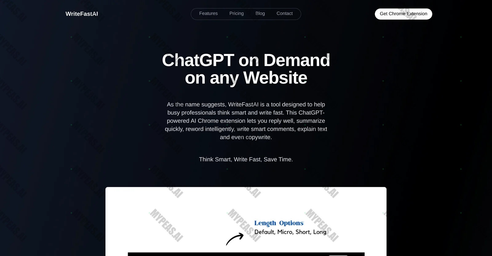 WriteFastAI screenshot