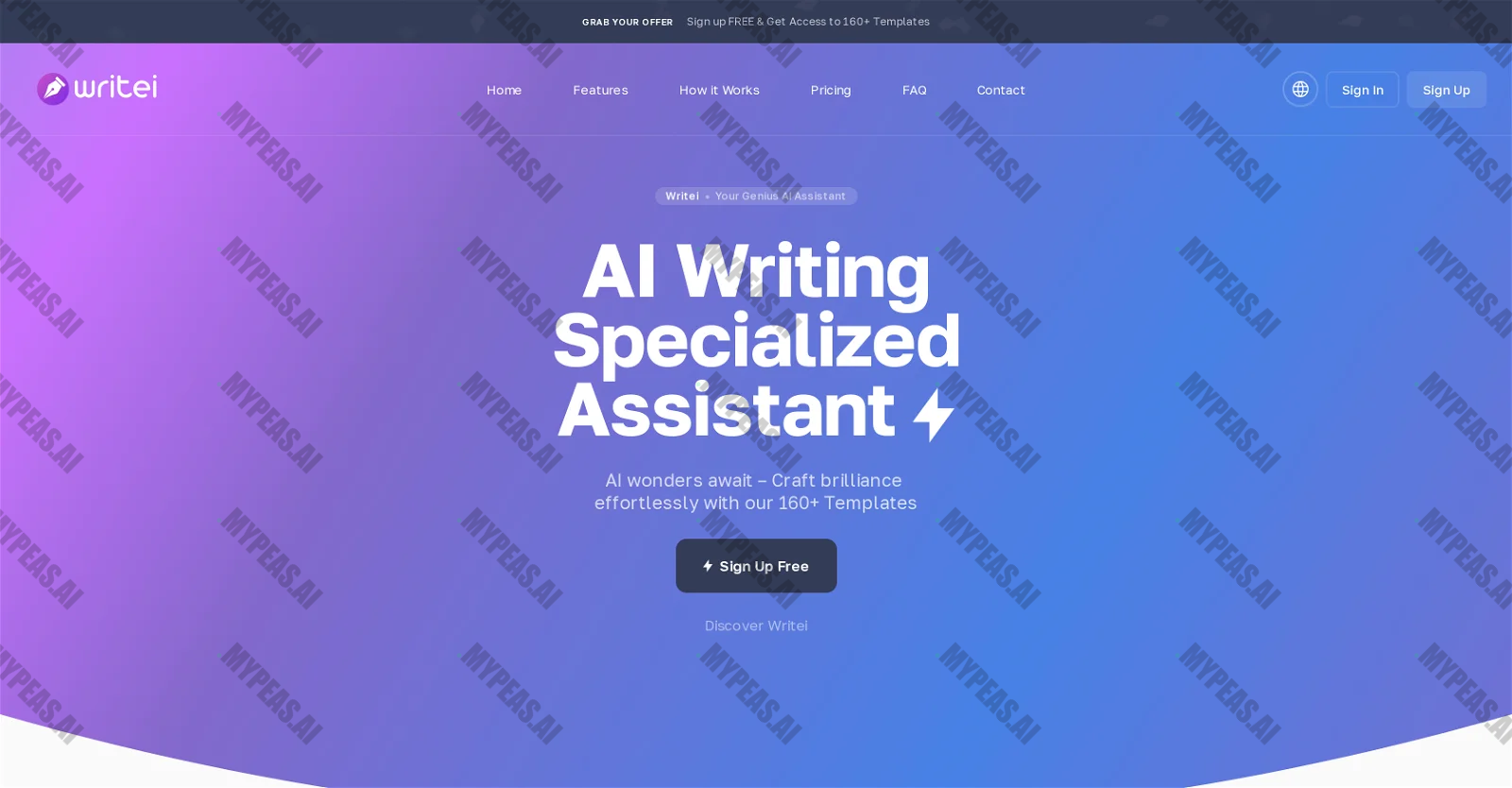 Writei screenshot