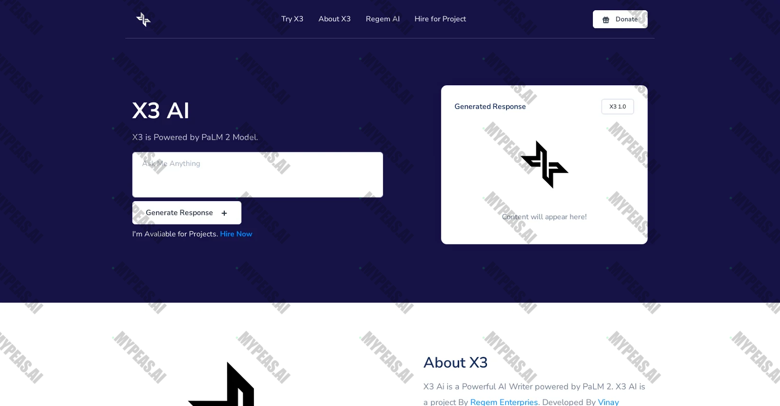X3 Regem screenshot