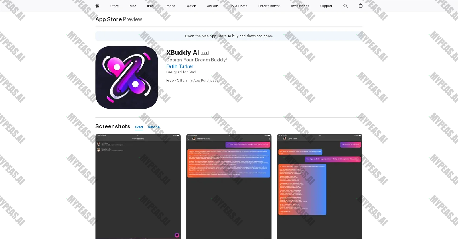 XBuddy screenshot