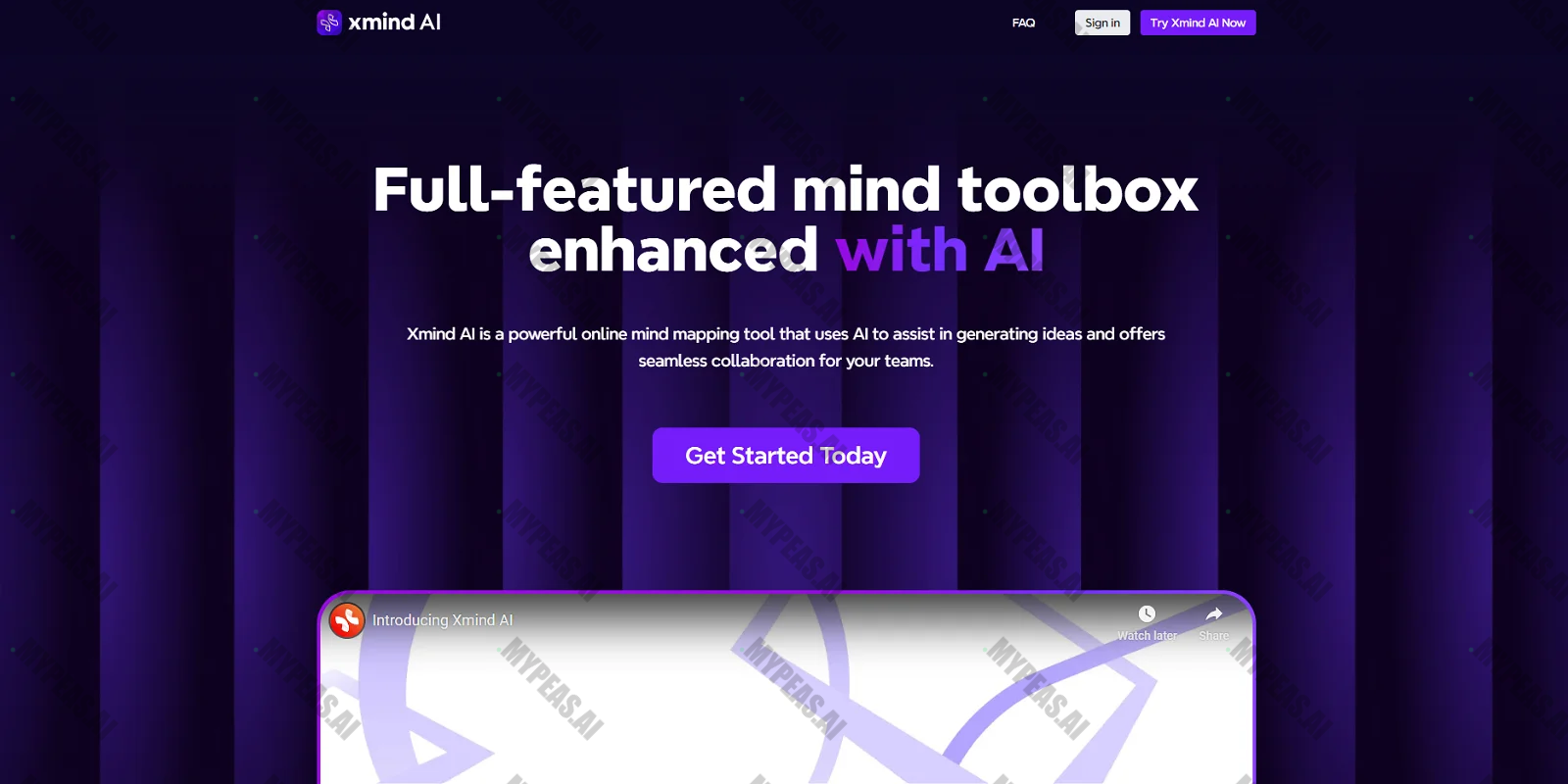 Xmind screenshot