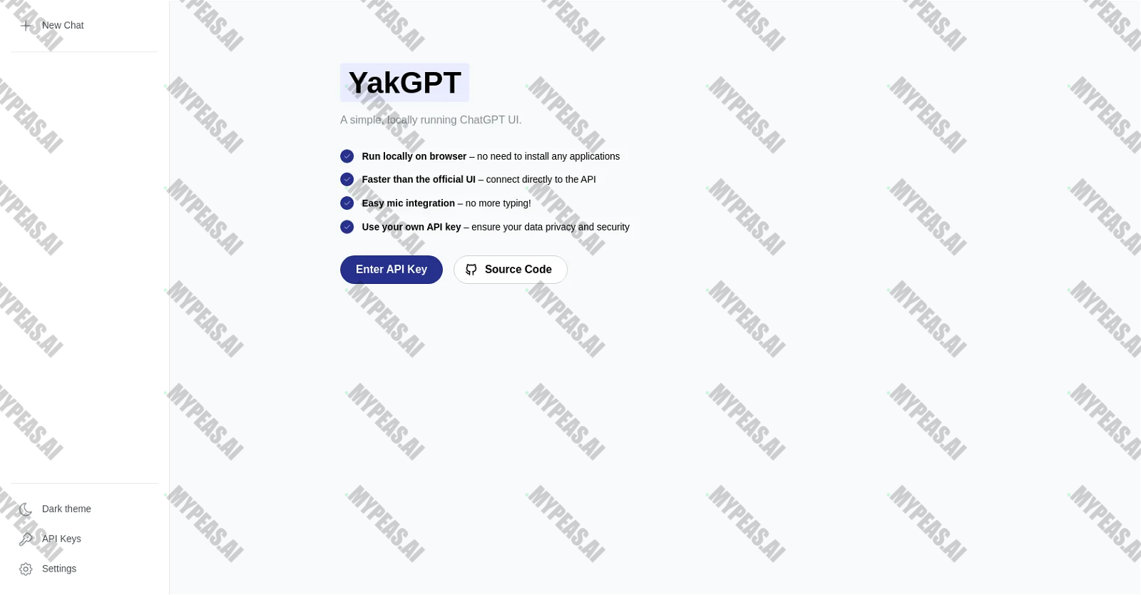 YakGPT screenshot