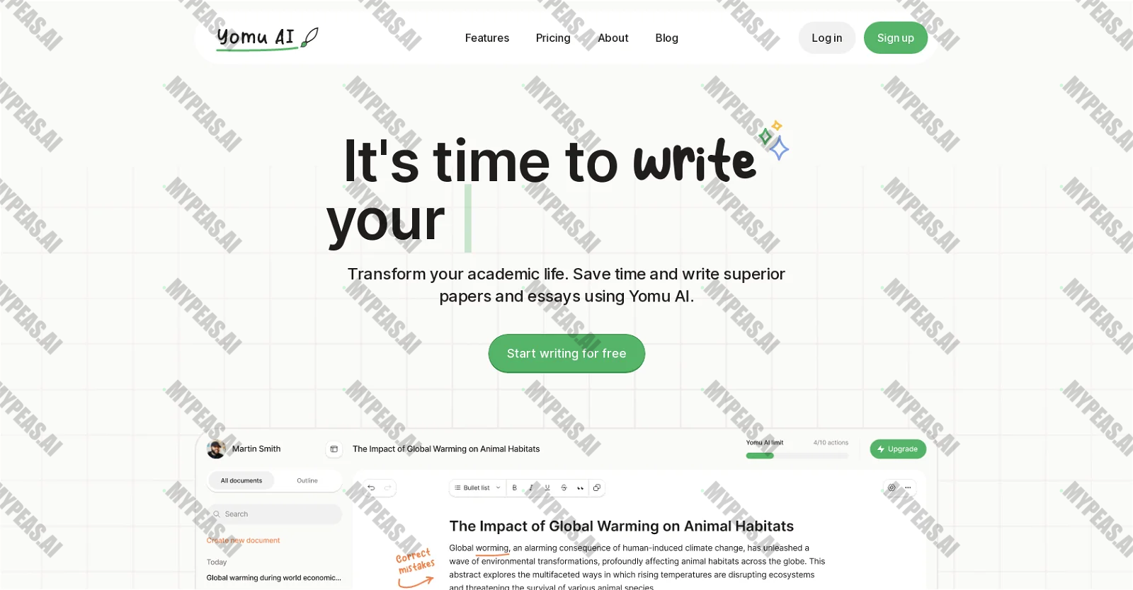 Yomu screenshot
