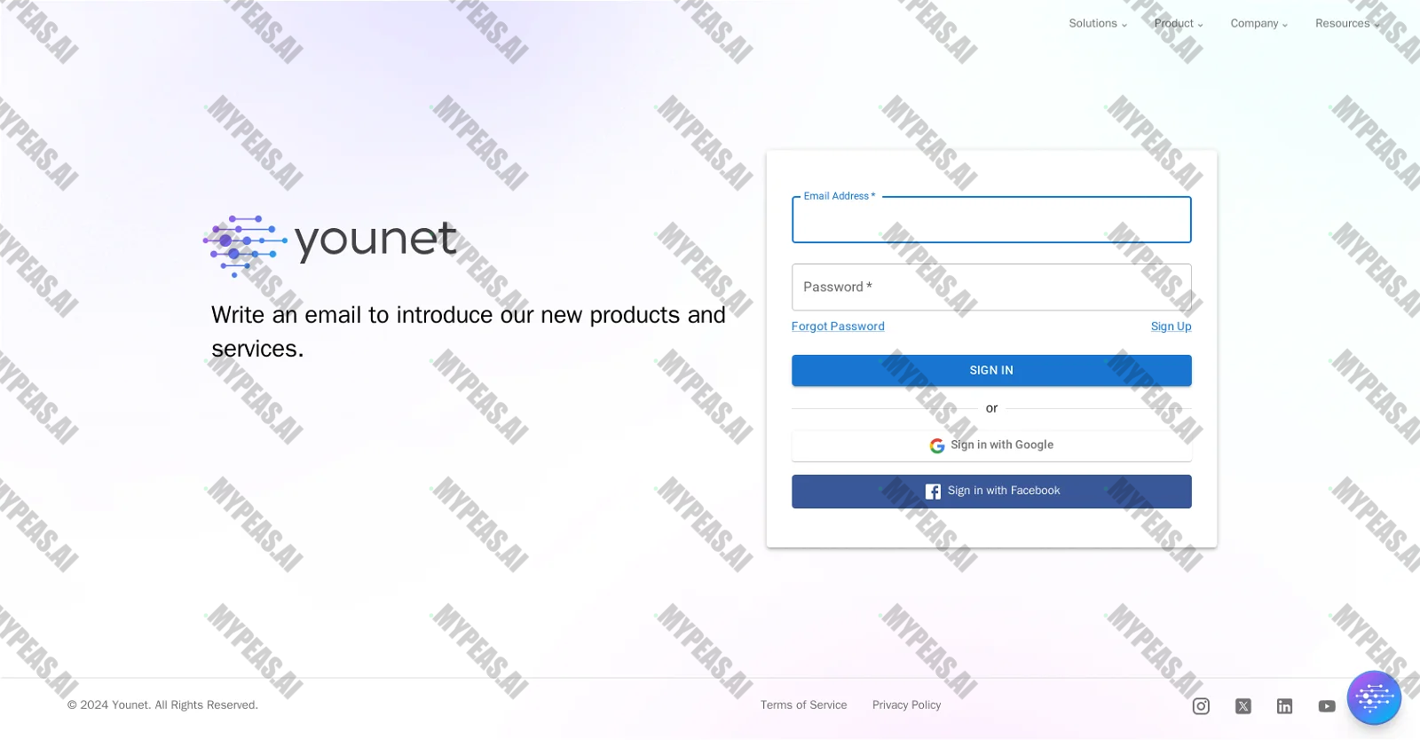 Younet screenshot