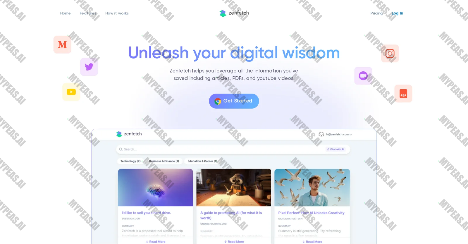 Zenfetch screenshot