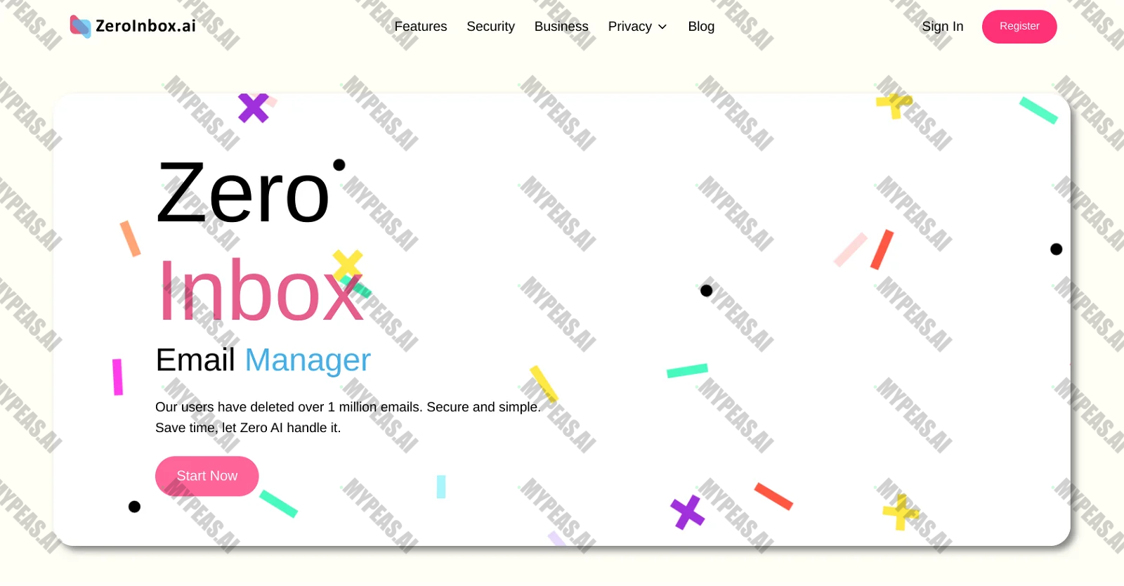 ZeroInbox screenshot