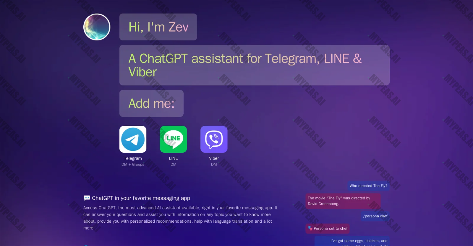 Zev screenshot