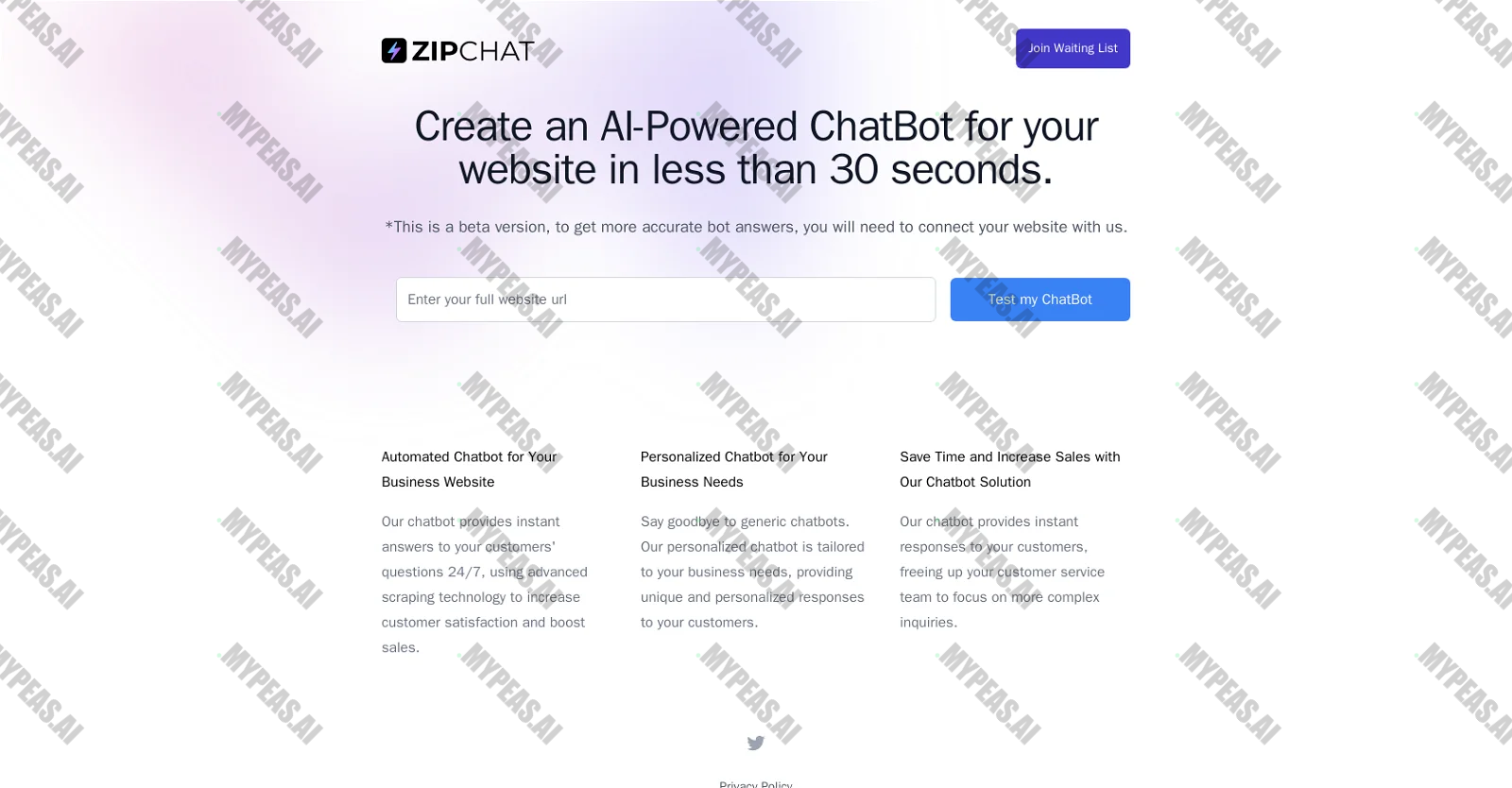 Zipchat screenshot