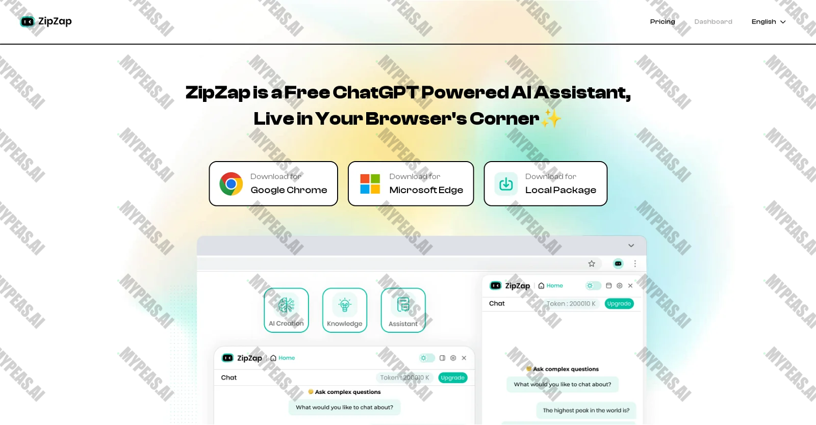 ZipZap screenshot