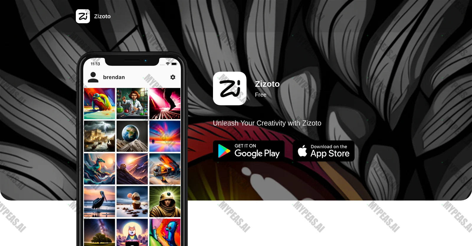 Zizoto screenshot