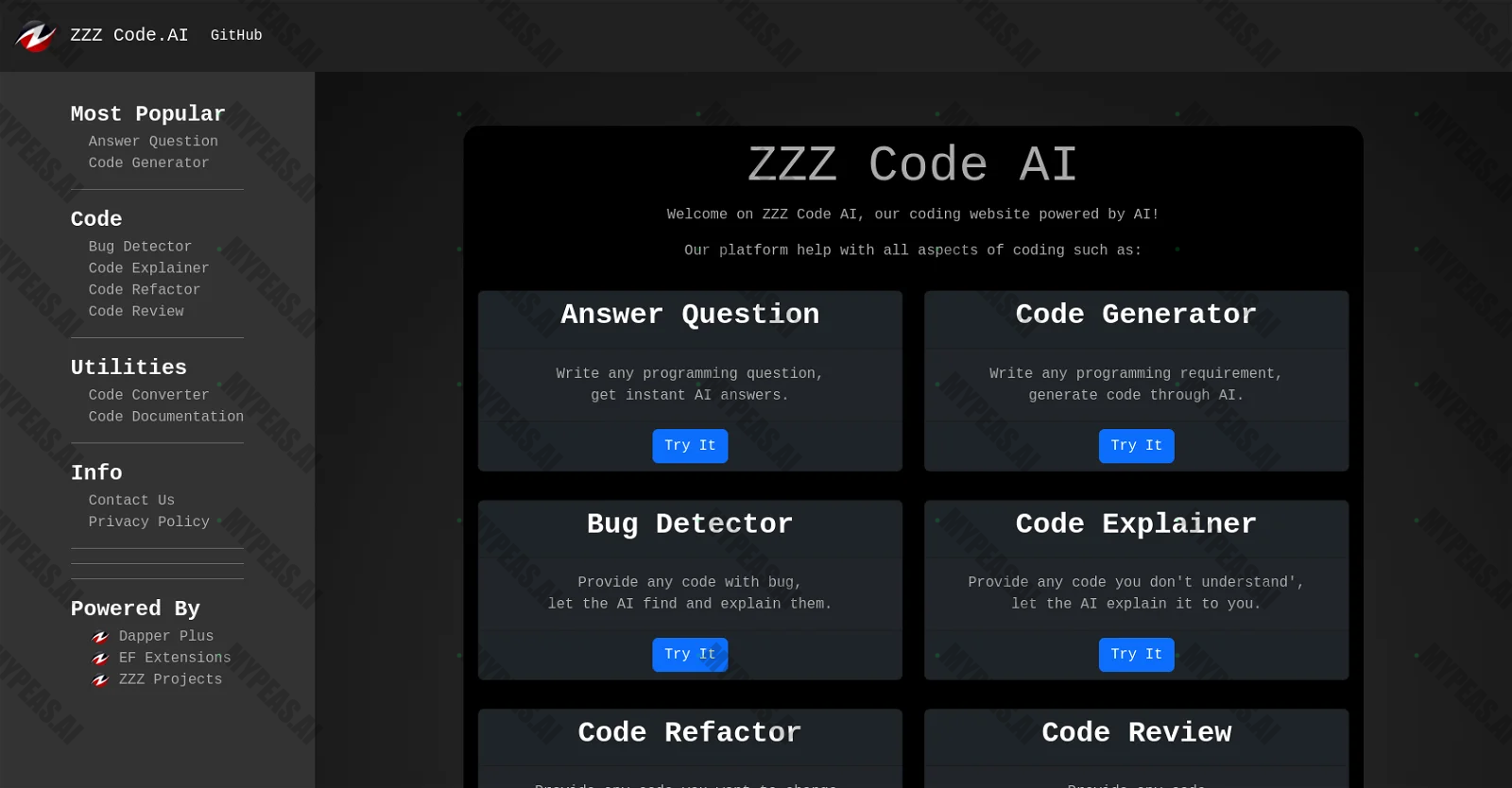 Zzzcode screenshot